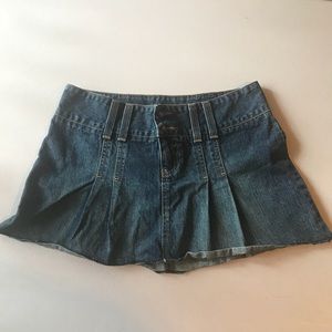 Jean Mini Skirt